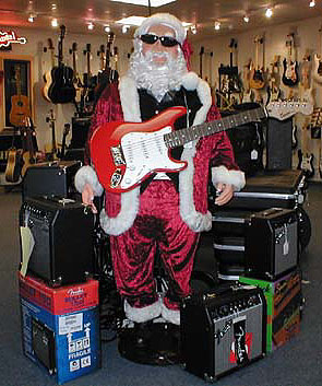 Santa Claus ROCKS!