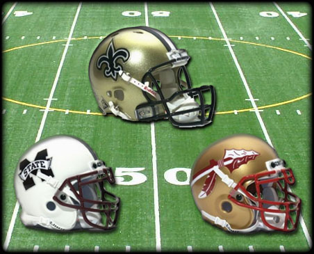 Mississippi State Bulldogs Florida State Seminoles New Orleans Saints