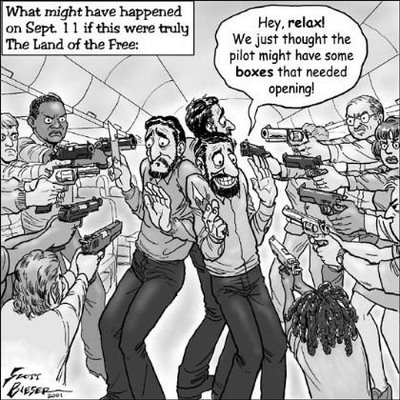 We Can Only Wonder What It Would Have Been Like If Qualified People Were Armed And Ready To Defend Onboard Those Planes